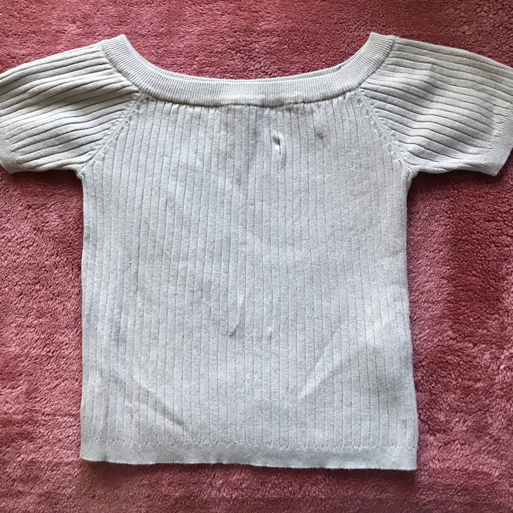 Tan off the shoulder